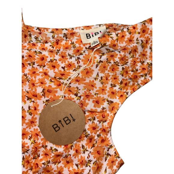 NWT Bibi Summer Floral Dress - Size Large - Lightweight & Breezy - Picture 3 of 7